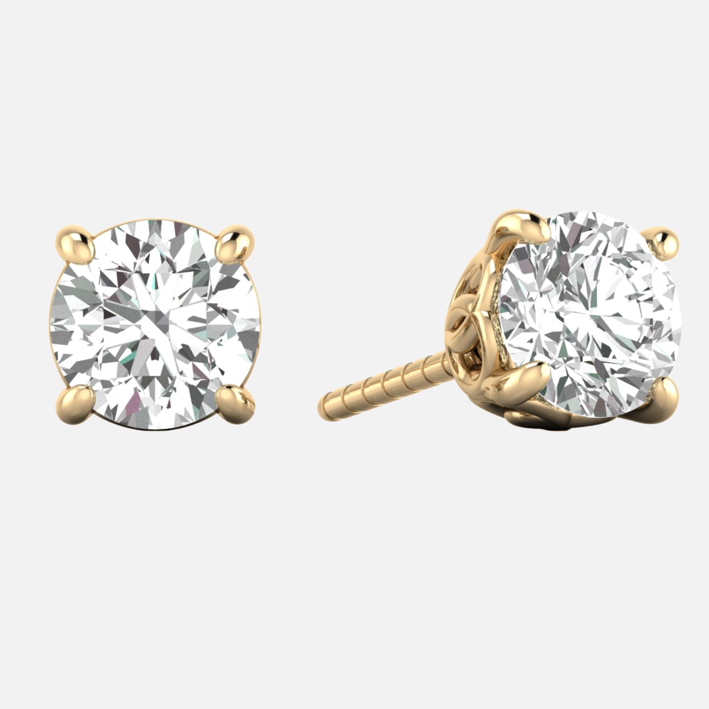 Men's Diamond Earrings